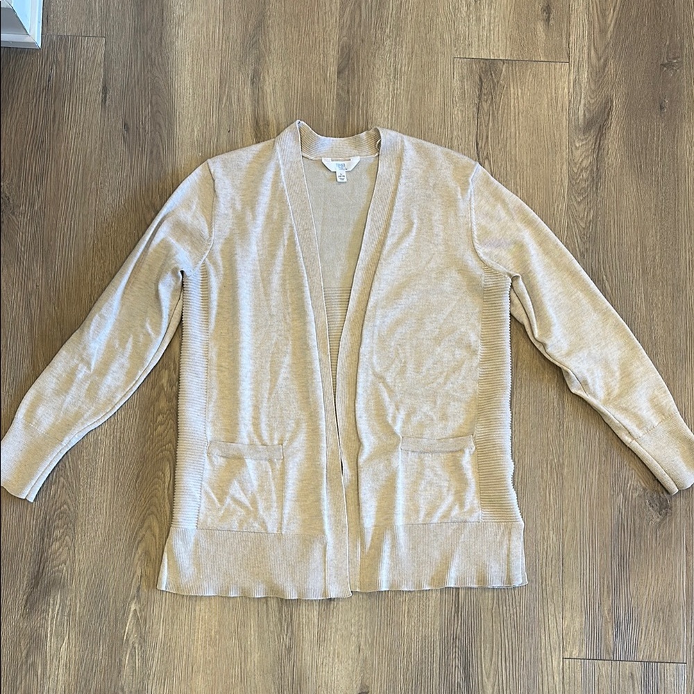 Women's Cream Cardigan Sweater